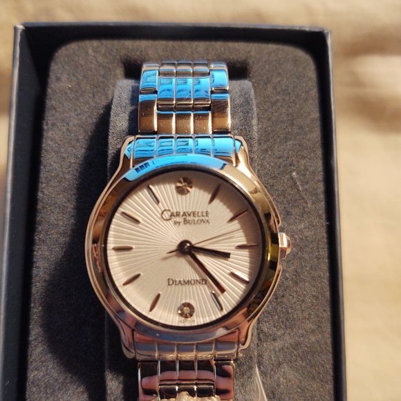 NWT Caravelle by Bulova Diamond main image 5